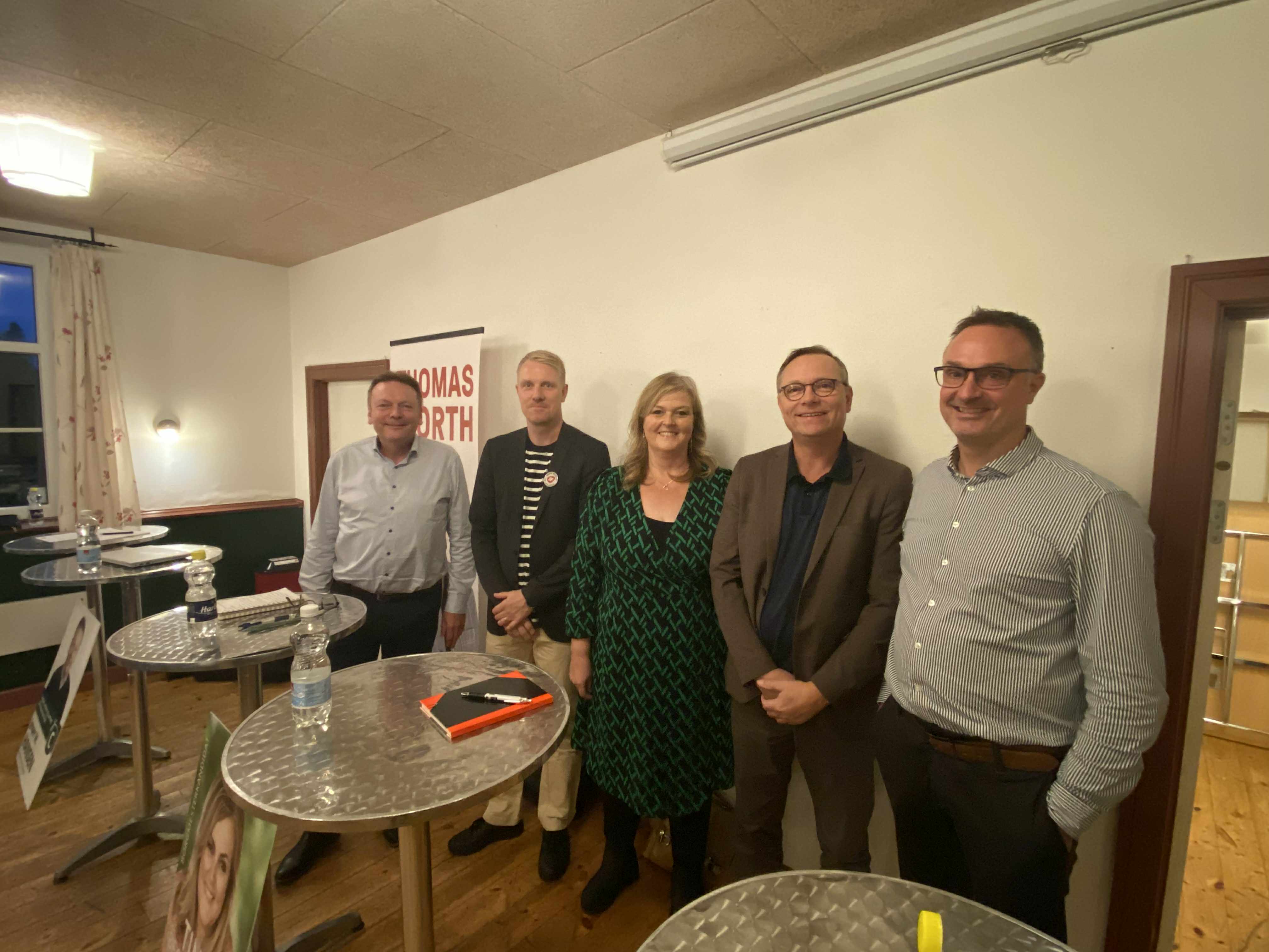 Valgdebat på Snertinge Kro 