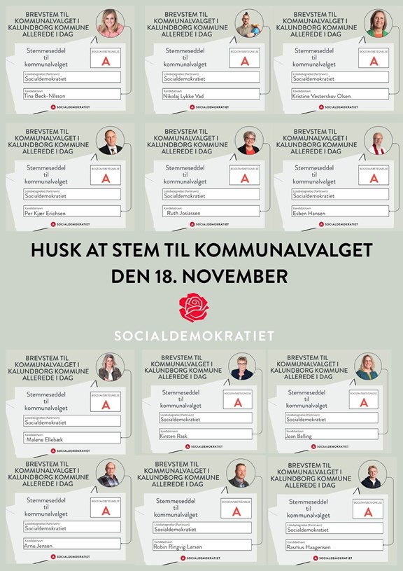 HUSK AT STEM TIL 1
